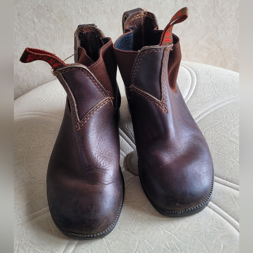 Rossi Brown Leather Chelsea Boots M4/W6